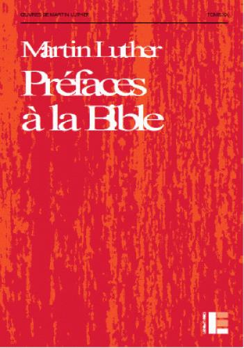 Préfaces à la Bible