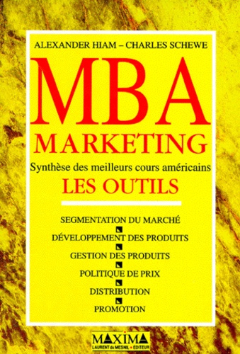 MBA MARKETING. Les outils