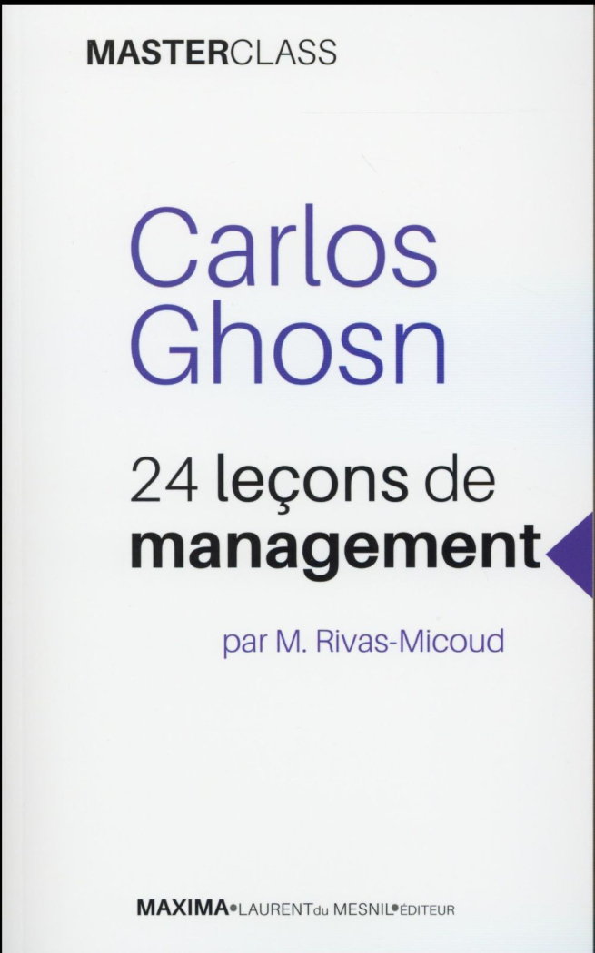 24 leçons de management