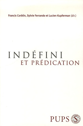 Indéfini et prédication