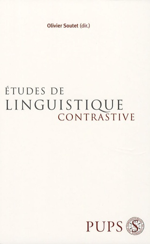 Etudes de linguistique contrastive