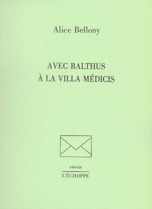 Avec Balthus à la Villa Médicis