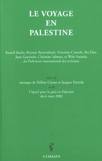 Le voyage en Palestine de la délégation du Parlement international des écrivains en réponse à un app