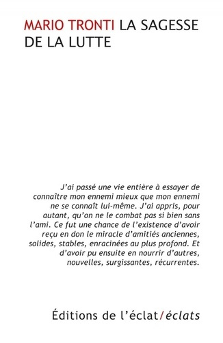 La sagesse de la lutte