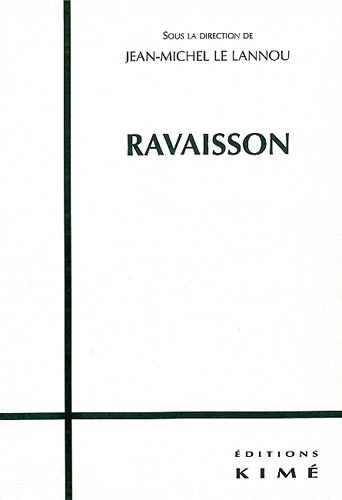 Etudes sur F. Ravaisson. "De l'habitude", [journée, 13 mai 1998, Ecole normale supérieure de Fontena
