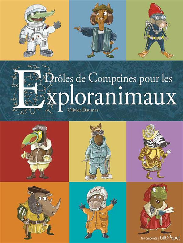 Drôles de comptines pour les Exploranimaux