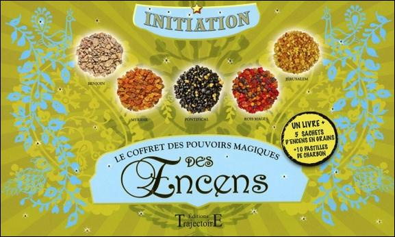Le coffret des pouvoirs magiques des encens. Avec 5 sachets d'encens en grains et 10 pastilles de ch