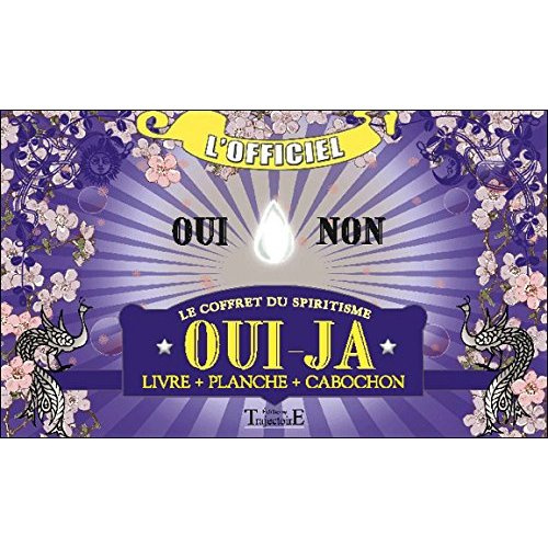 Le coffret du spiritisme Oui-Ja. Livre   planche   cabochon