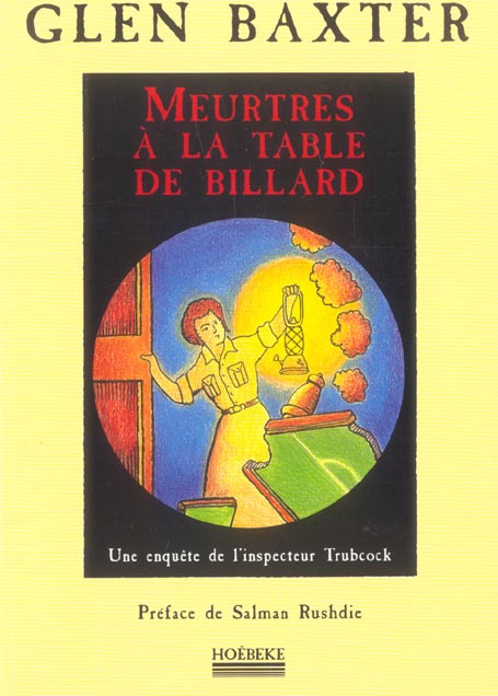 MEURTRES A LA TABLE DE BILLARD. Une enquête de l'inspecteur Trubcock