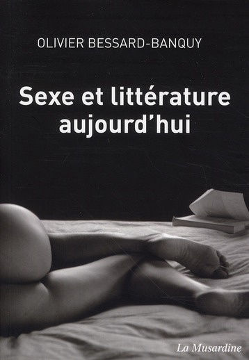 Sexe et littérature aujourd'hui