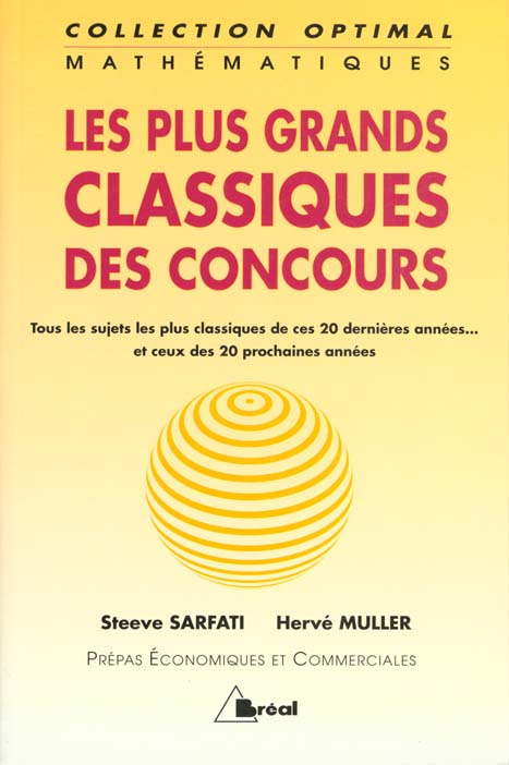 Les plus grand classiques des concours