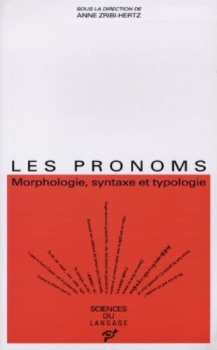 Les pronoms. Morphologie, syntaxe et typologie