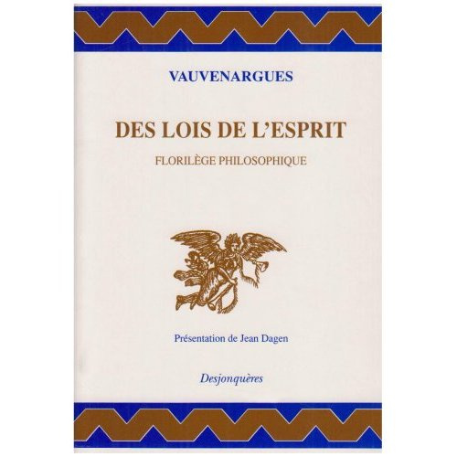 Des lois de l'esprit. Florilège philosophique