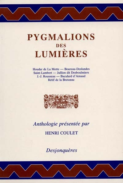PYGMALIONS DES LUMIERES