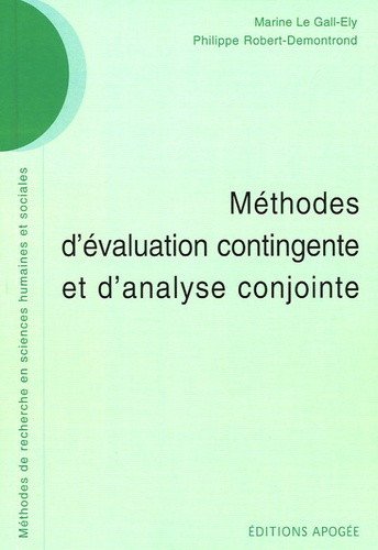 Méthodes d'évaluation contingente et d'analyse conjointe