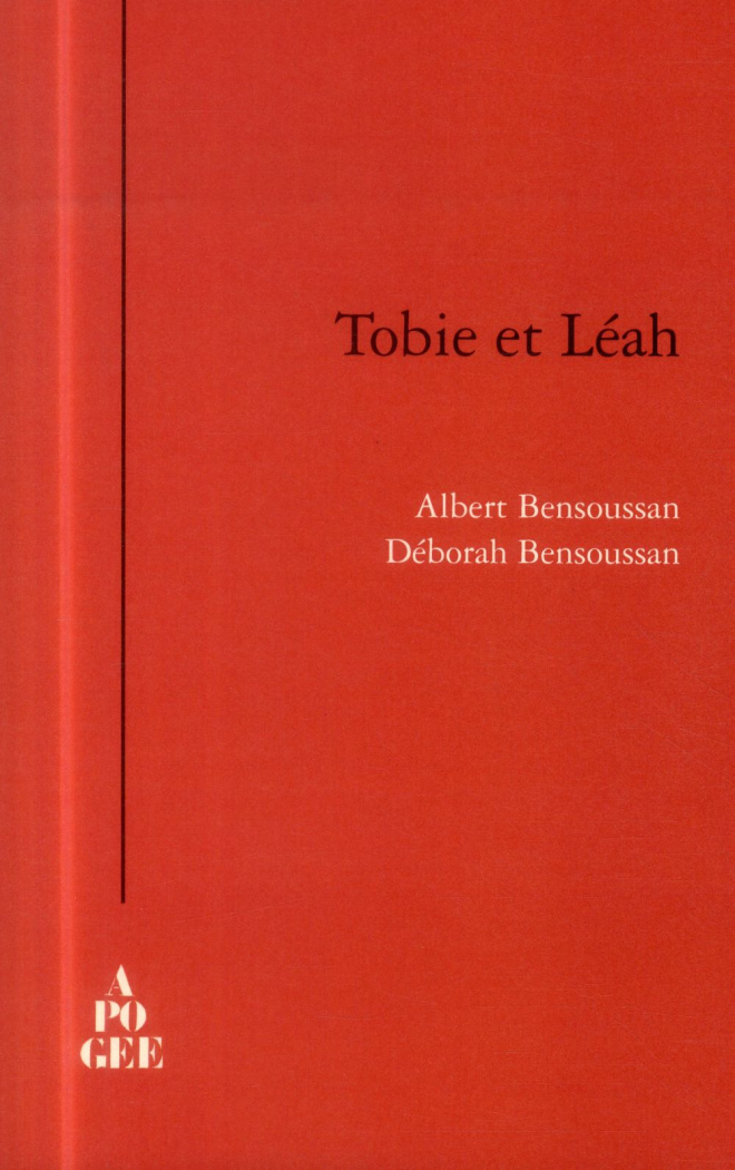 Tobie et Léah. Je croisés