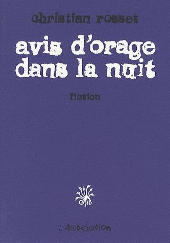 Avis d'orage dans la nuit. Avec 1 CD audio MP3