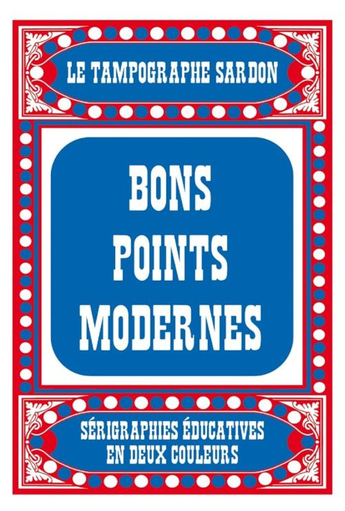 Bons points modernes. Vignettes éducatives à découper