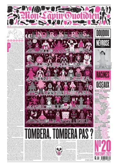 Mon Lapin Quotidien N° 20, printemps 2022 : Tombera, tombera pas