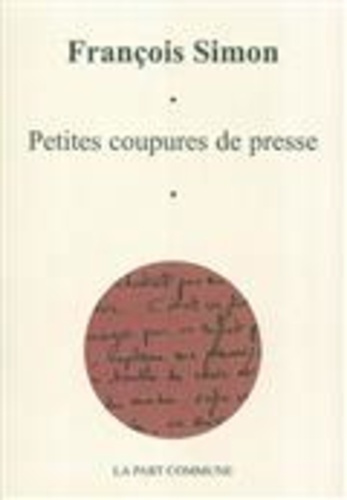 Petites coupures de presse