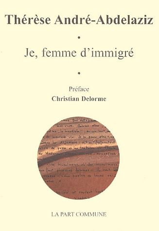Je, femme d'immigré