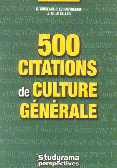 500 citations de culture générale