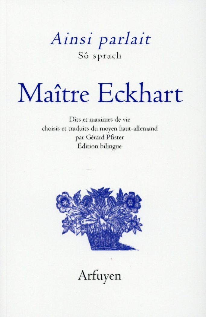 Ainsi parlait Maître Eckhart