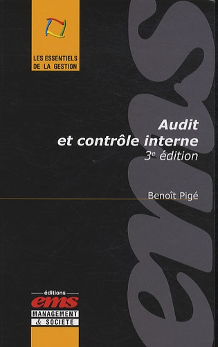 AUDIT ET CONTROLE INTERNE
