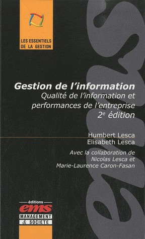 Gestion de l'information. 2e édition