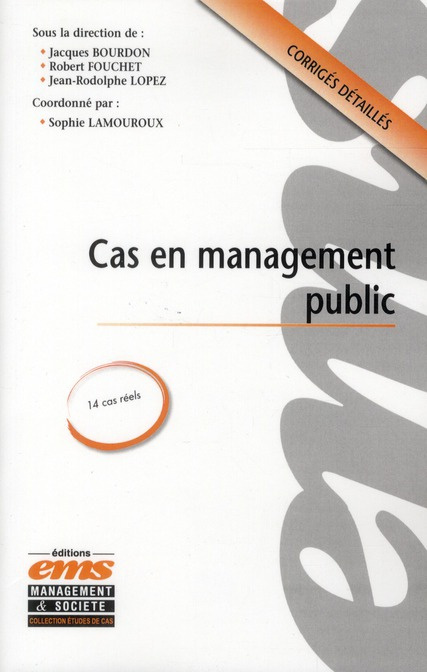 Cas en management public