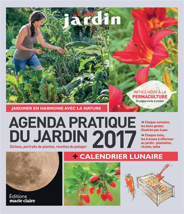 Agenda du jardin 2017