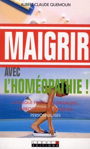 Maigrir avec l'homéopathie