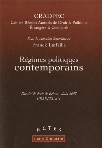 Régimes politiques contemporains