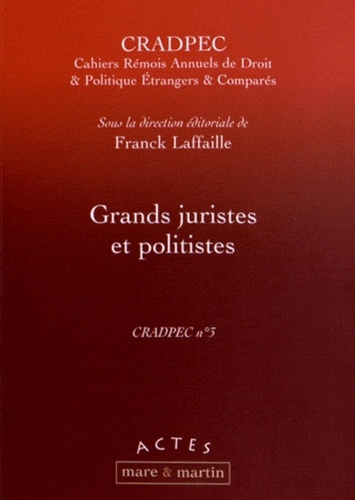 Grands juristes et politistes