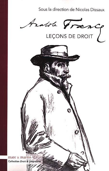 Anatole France. Leçons de droit