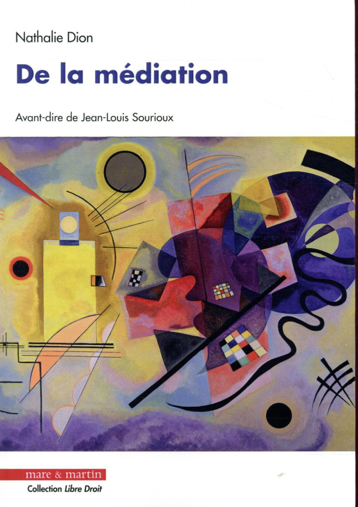 De la médiation. 2e édition