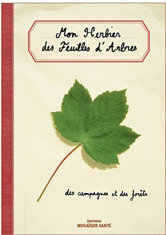Mon herbier des feuilles d'arbres, des campagnes et des forêts