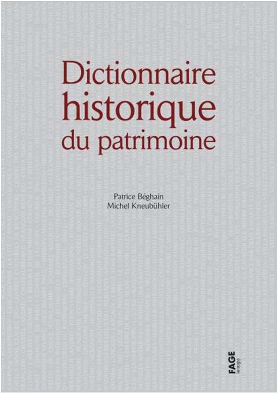 Dictionnaire historique du patrimoine