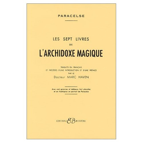 Les sept livres de l'archidoxe magique