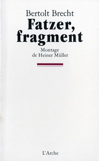 Fatzer, fragment