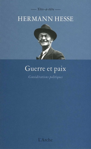 Guerre et paix : considérations politiques