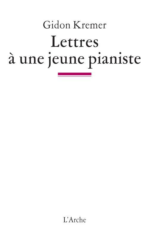 Lettres à une jeune pianiste
