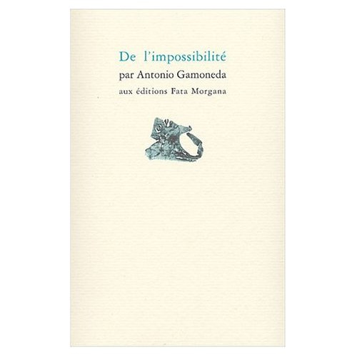 De l'impossibilité