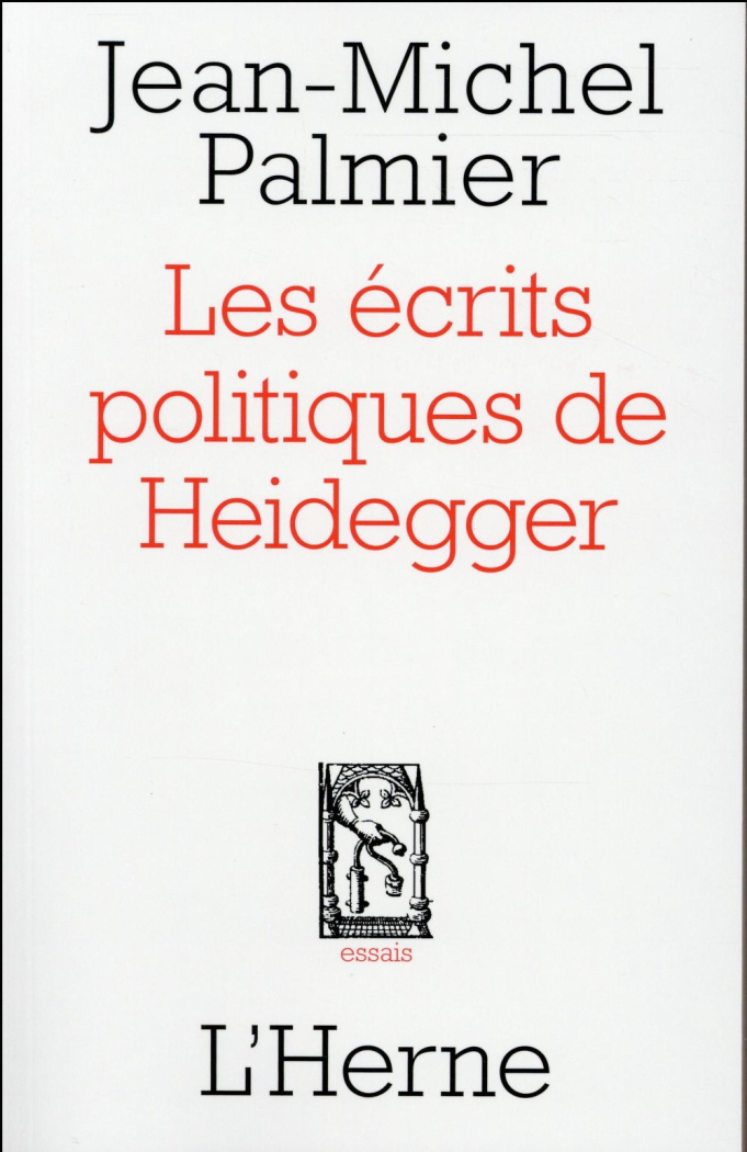 Les écrits politiques de Heidegger