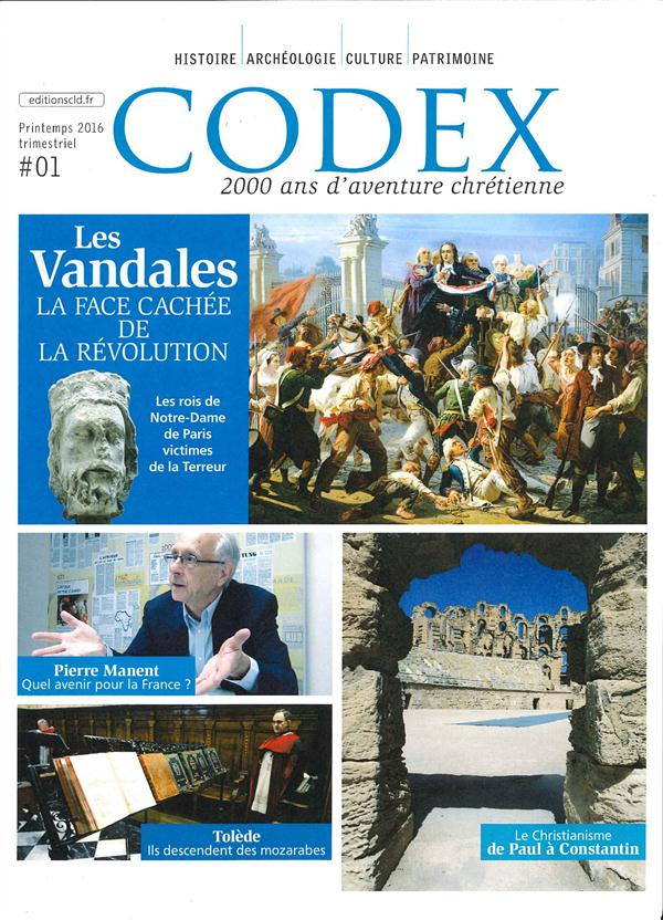 Codex N° 1, automne 2016 : Les Vandales. La face cachée de la Révolution