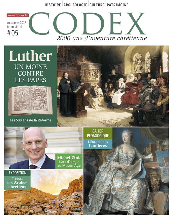 Codex N° 5, automne 2017 : Luther