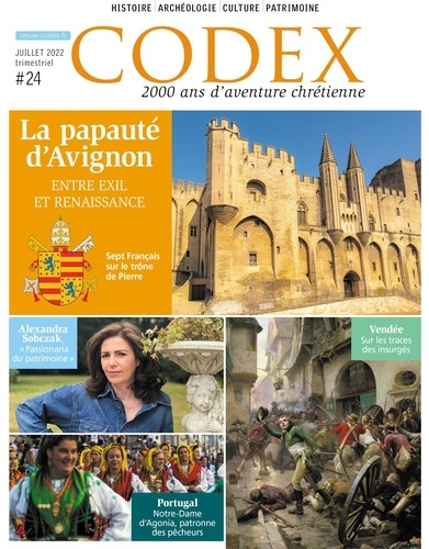 Codex N° 24, juillet 2022 : Les papes d'Avignon