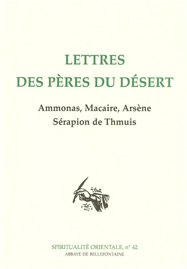 LETTRES DES PERES DU DESERT