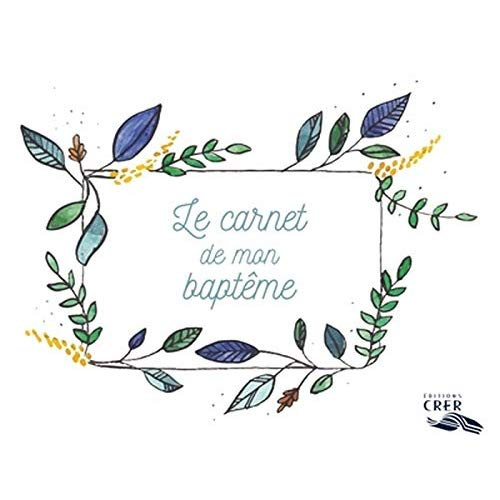 Le carnet de mon baptême