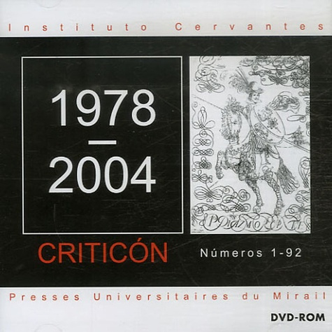 Criticon N° 1-92 : 1978-2004. Edition en langue espagnole, DVD